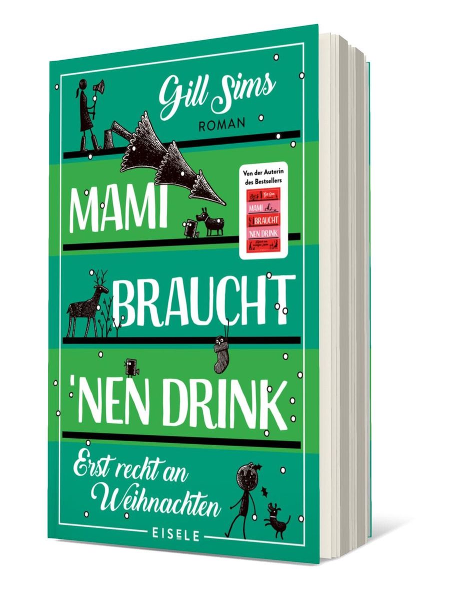 Weitere Ansicht: Mami braucht 'nen Drink - erst recht an Weihnachten | Gill Sims
