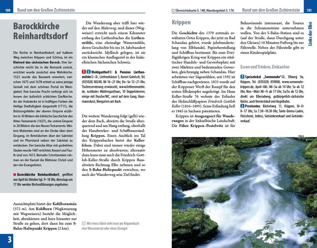 Weitere Ansicht: Reise Know-How Reiseführer Sächsische Schweiz mit Dresden | Detlef Krell