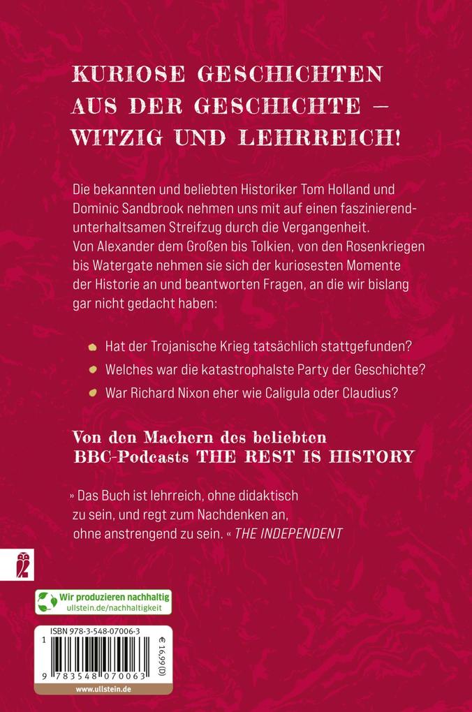 Weitere Ansicht: THE REST IS HISTORY | Tom Holland, Dominic Sandbrook