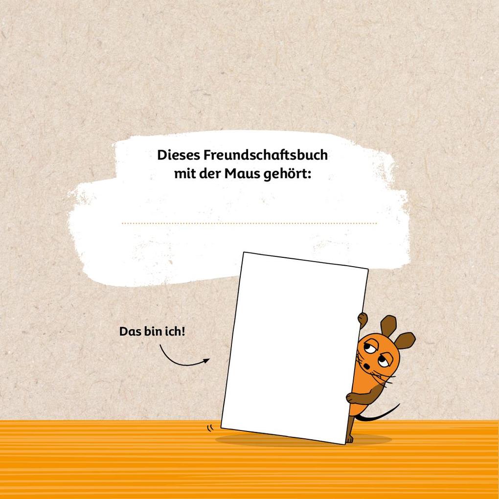 Weitere Ansicht: Die Maus Mein Freundschaftsbuch | Pen2nature