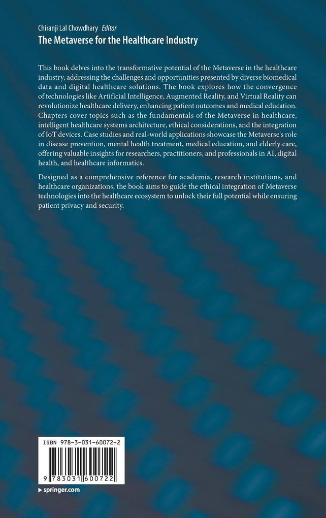 Weitere Ansicht: The Metaverse for the Healthcare Industry