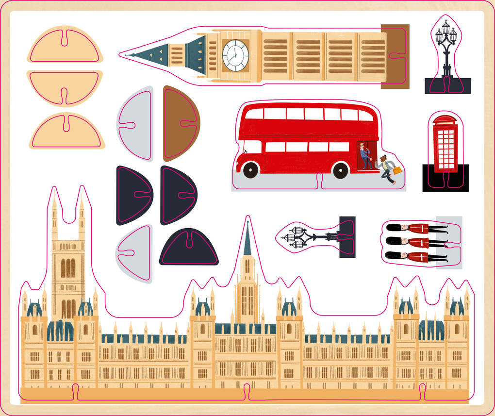 Weitere Ansicht: Box-Set London. Baue deine Mini-Stadt