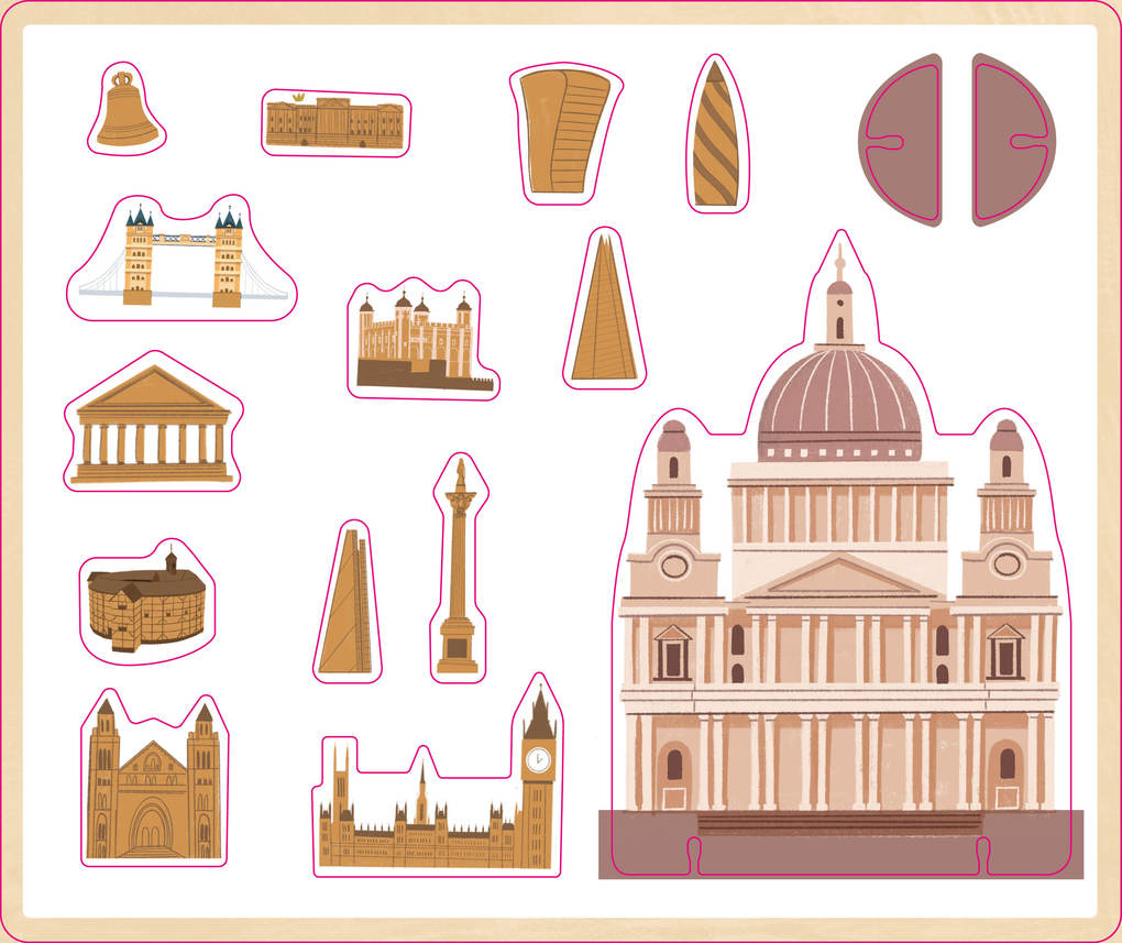 Weitere Ansicht: Box-Set London. Baue deine Mini-Stadt