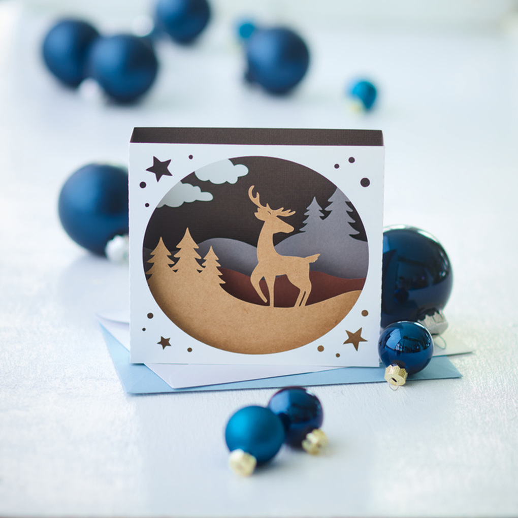 Weitere Ansicht: Das große Weihnachts-Plotterbuch | Miriam Dornemann