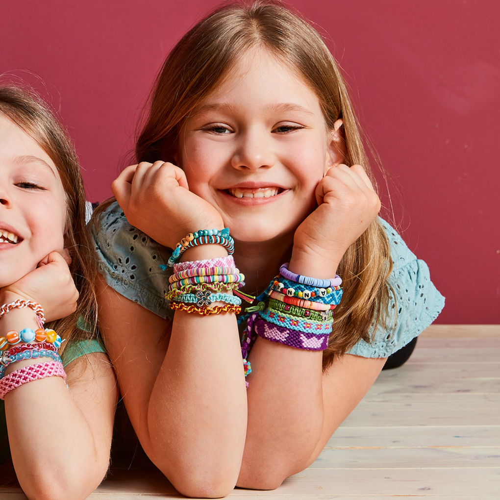 Weitere Ansicht: Kreativstart Kids Freundschaftsbänder. Anleitungsbuch und Material | frechverlag