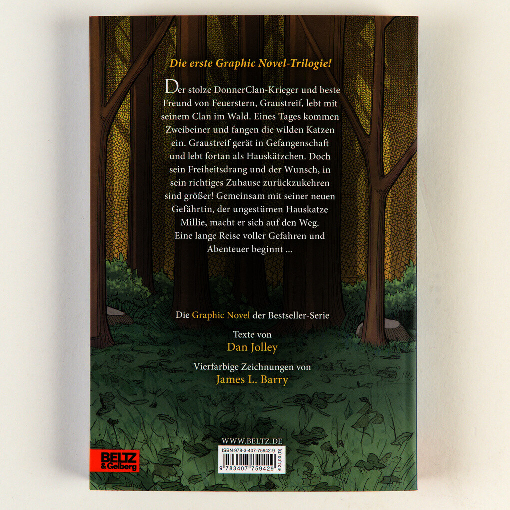 Weitere Ansicht: Warrior Cats - Graustreifs Weg zurück | Erin Hunter, Dan Jolley
