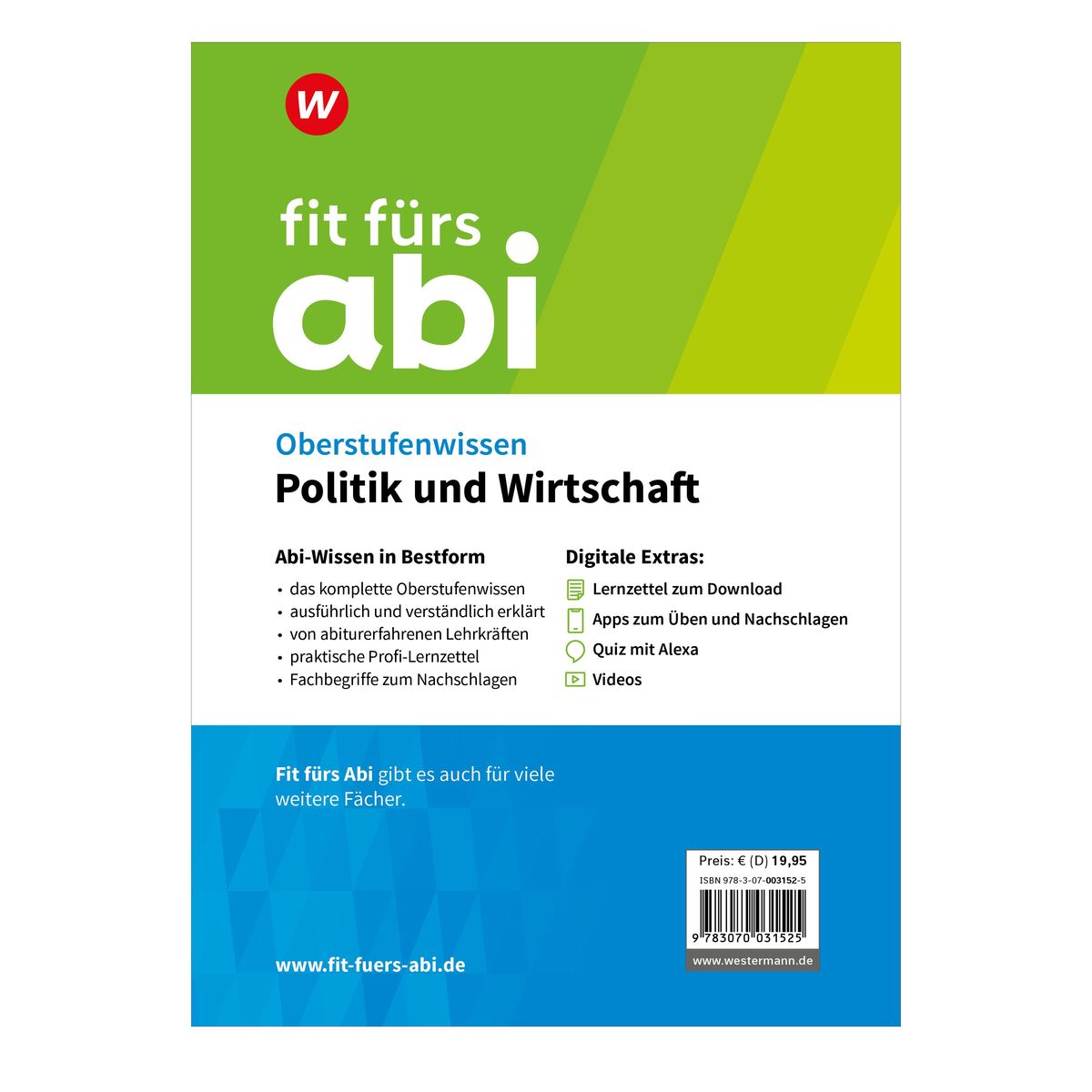 Weitere Ansicht: Fit fürs Abi. Oberstufenwissen Politik und Wirtschaft | Susanne Schmidt