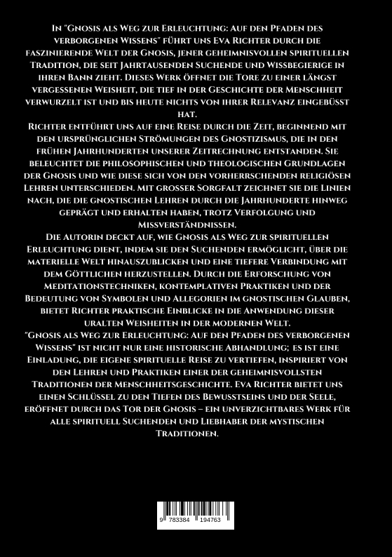 Weitere Ansicht: Gnosis als Weg zur Erleuchtung | Eva Richter