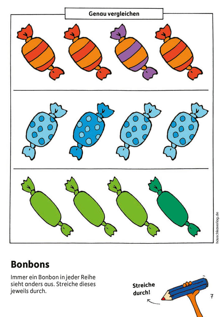 Weitere Ansicht: Kindergartenblock ab 3 Jahre - Konzentration, Logik, Feinmotorik | Ulrike Maier