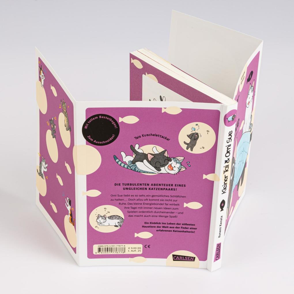 Weitere Ansicht: Kleiner Tai & Omi Sue - Süße Katzenabenteuer 6 | Konami Kanata