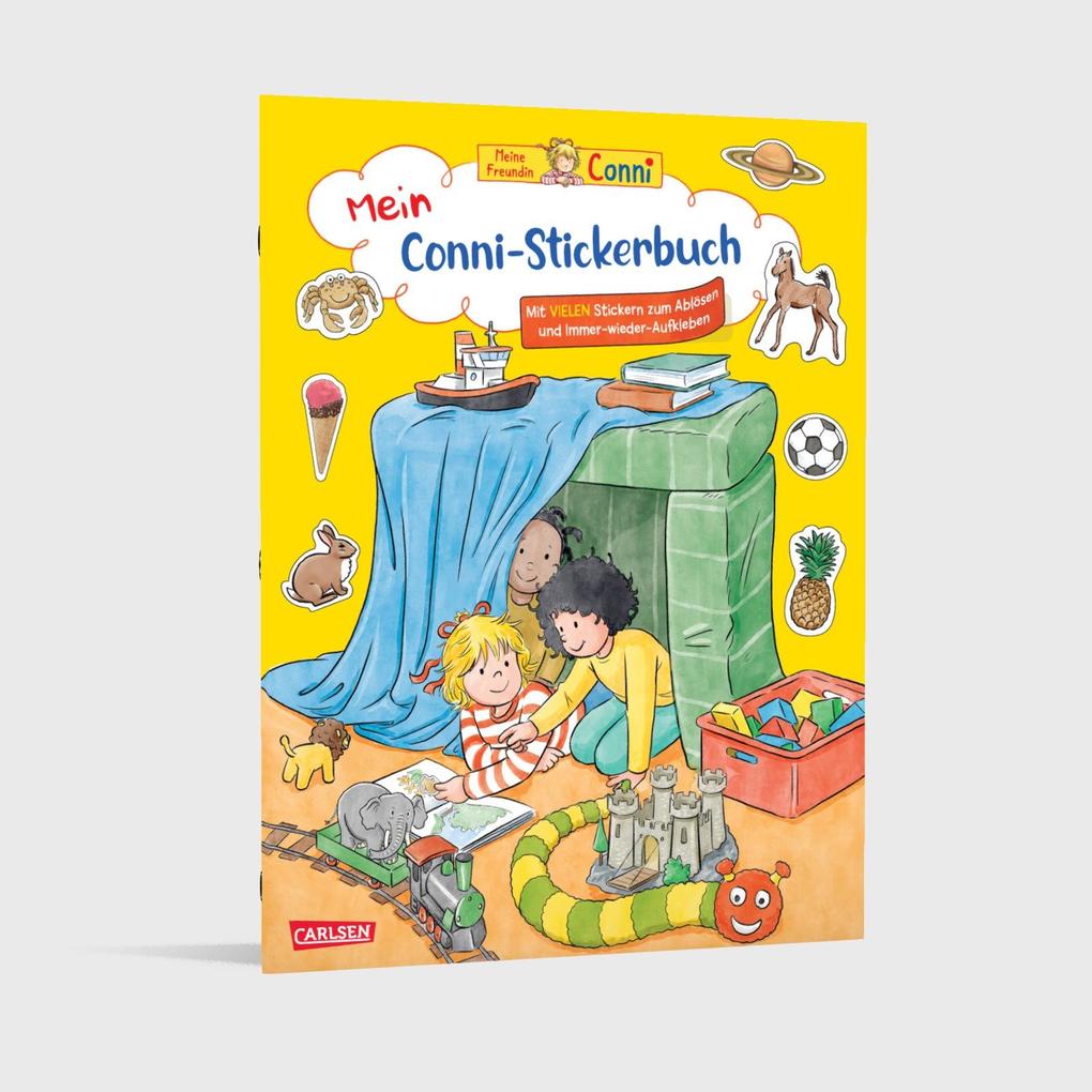 Weitere Ansicht: Conni Gelbe Reihe (Beschäftigungsbuch): Mein Conni-Stickerbuch | Hanna Sörensen