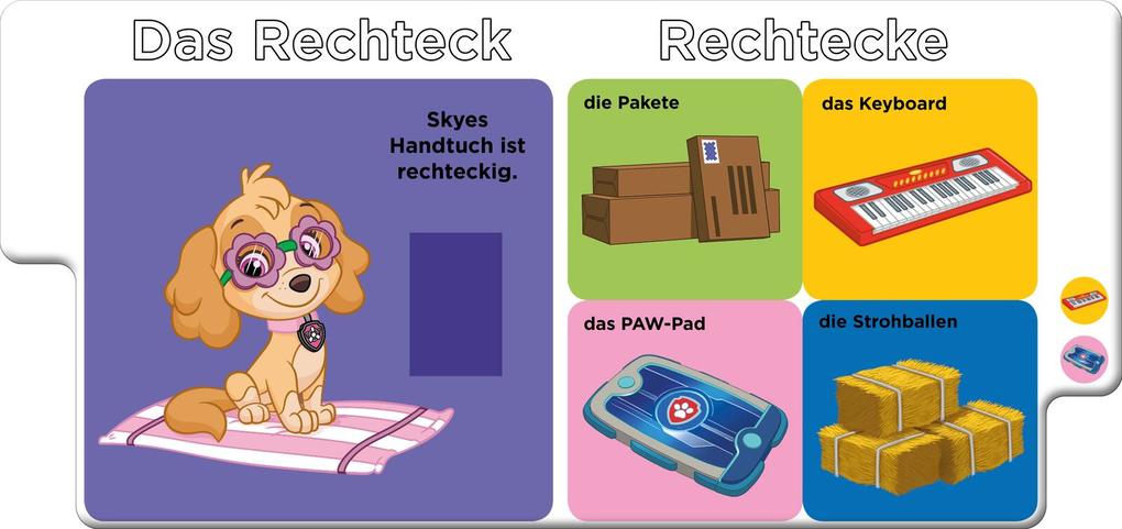 Weitere Ansicht: PAW Patrol Lernbuch: Erste Formen