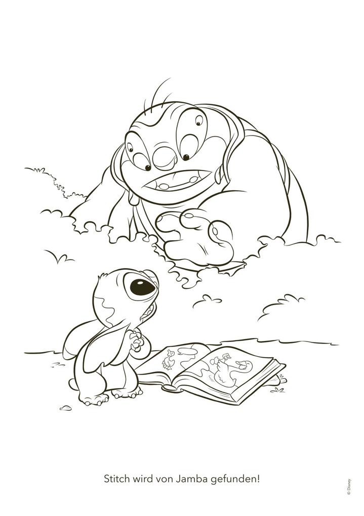 Weitere Ansicht: Disney Kreative Beschäftigung: Lilo & Stitch: Lustiger Malspaß