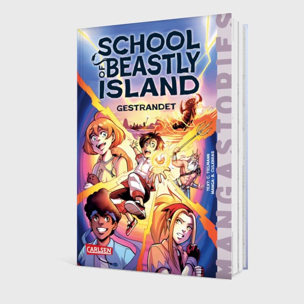 Weitere Ansicht: School of Beastly Island Band 1 - Gestrandet | Christian Tielmann