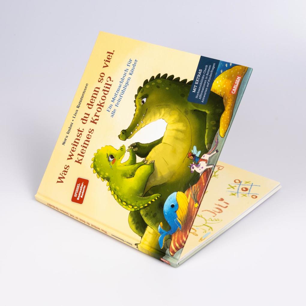 Weitere Ansicht: Was weinst du denn so viel, kleines Krokodil? | Nora Imlau