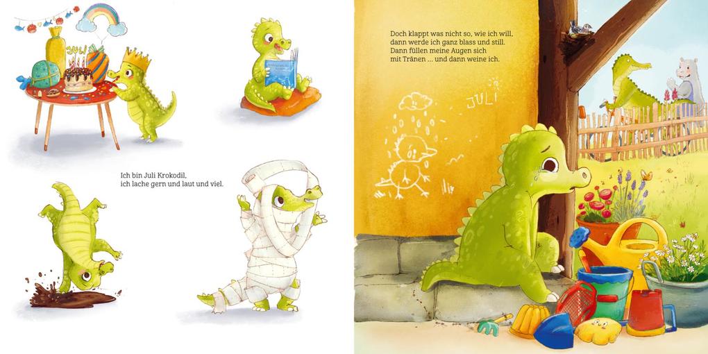 Weitere Ansicht: Was weinst du denn so viel, kleines Krokodil? | Nora Imlau