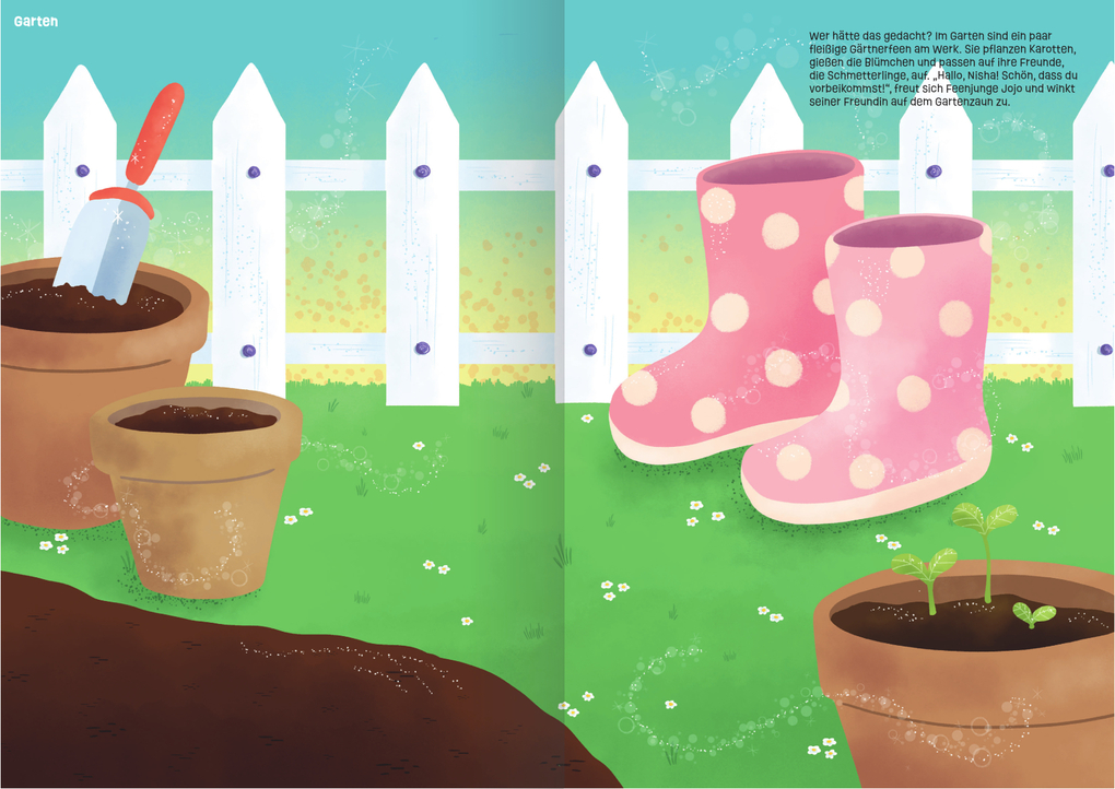 Weitere Ansicht: Mein allererstes Stickeralbum - Feen | Laura Lamping