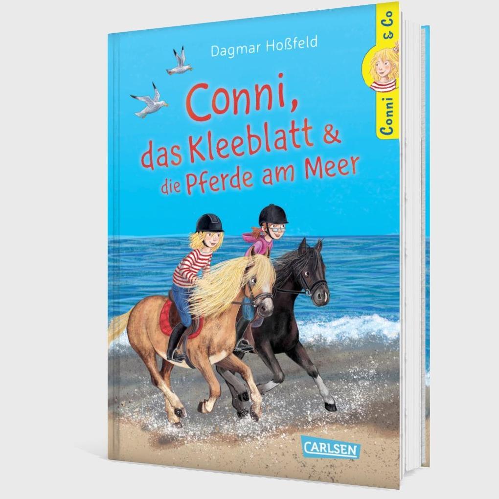 Weitere Ansicht: Conni & Co 11: Conni, das Kleeblatt und die Pferde am Meer | Dagmar Hoßfeld