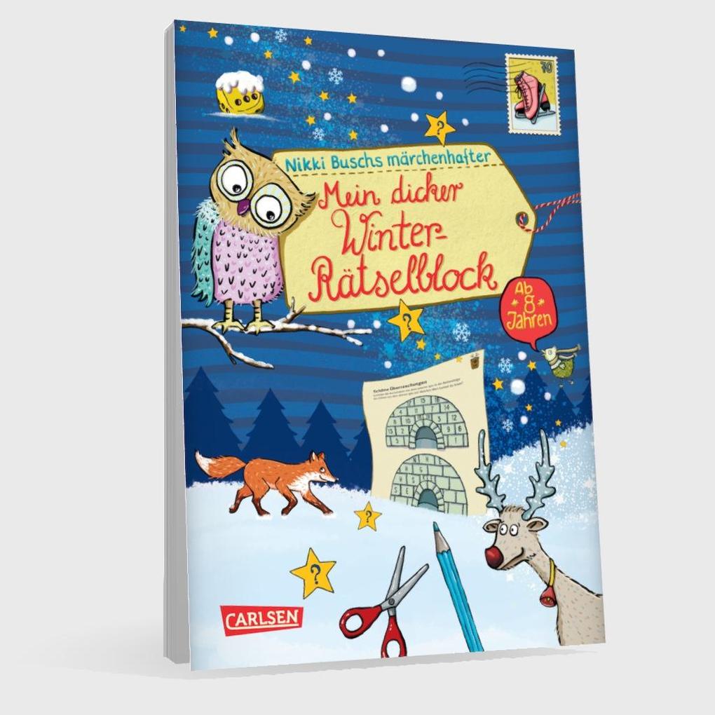 Weitere Ansicht: Mein dicker Winter-Rätselblock | Nikki Busch