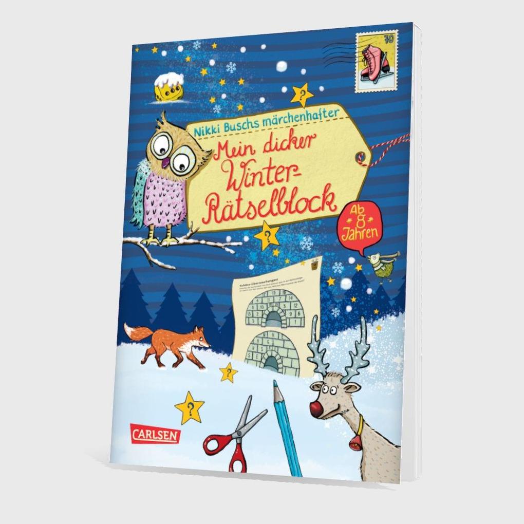 Weitere Ansicht: Mein dicker Winter-Rätselblock | Nikki Busch