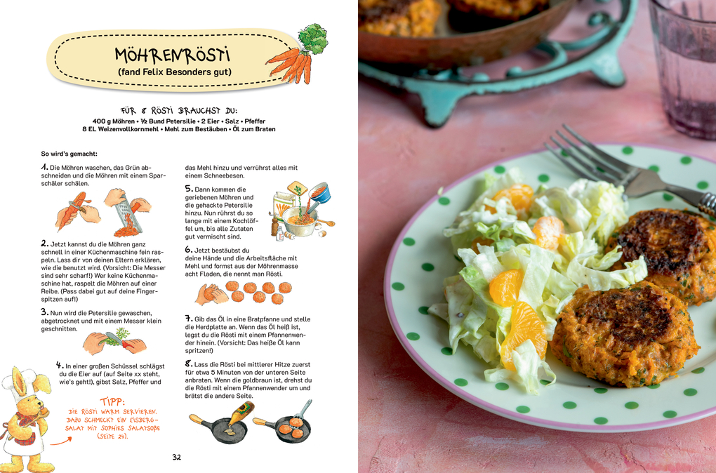 Weitere Ansicht: Felix - Das Koch- und Backbuch | Annette Langen