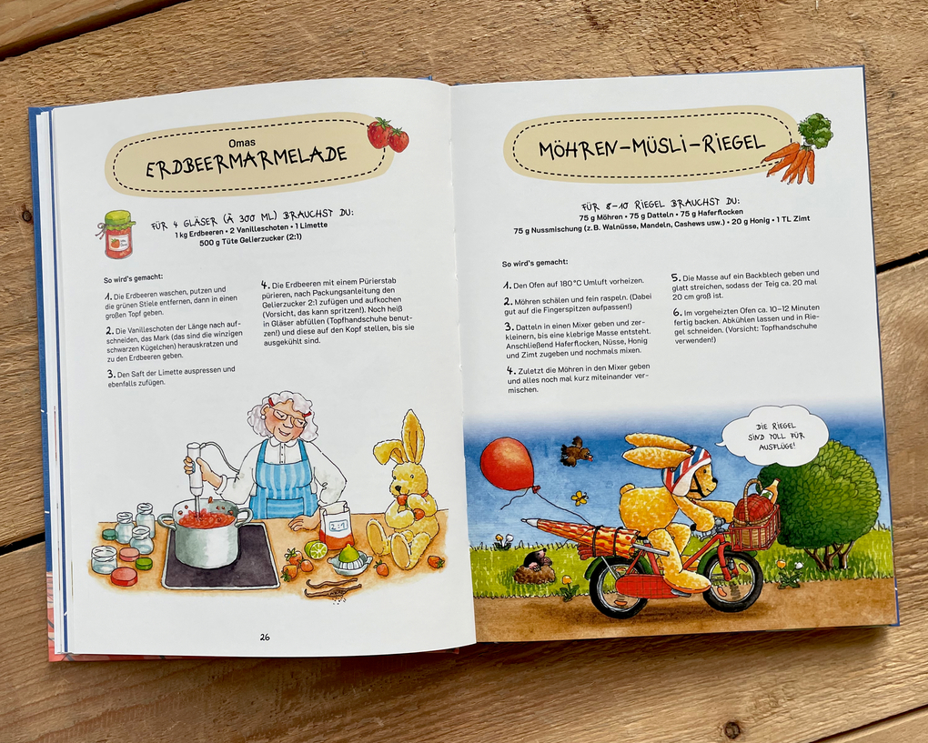 Weitere Ansicht: Felix - Das Koch- und Backbuch | Annette Langen