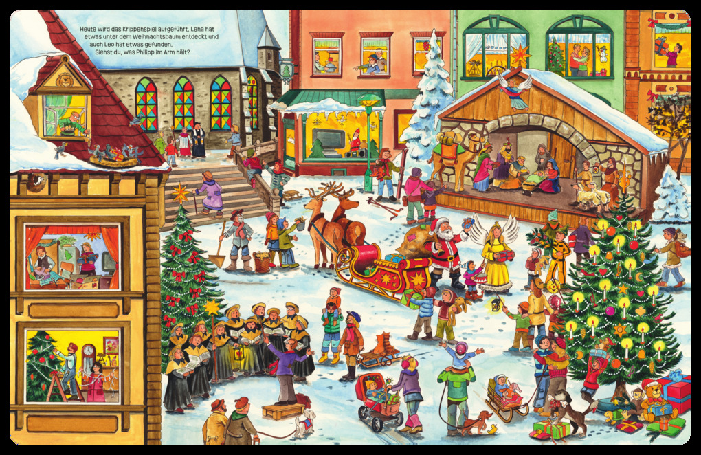 Weitere Ansicht: Mein großes Wimmelbilderbuch Weihnachten