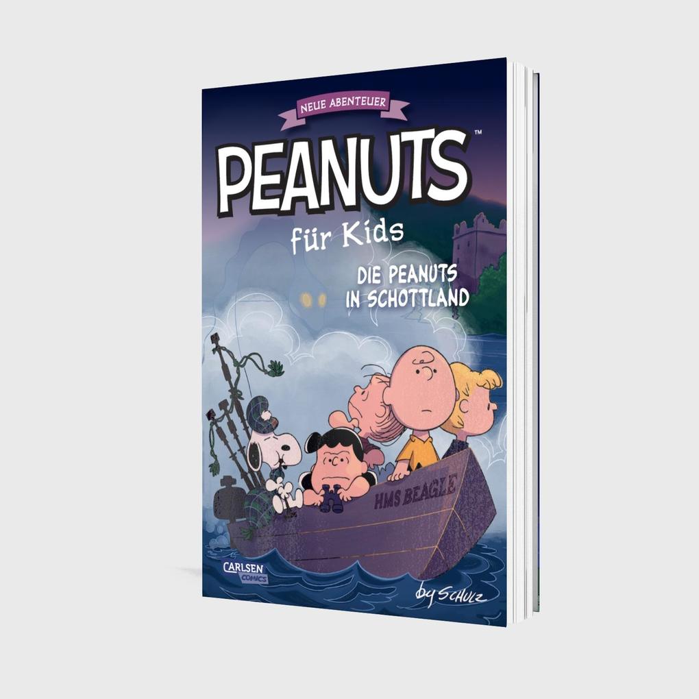 Weitere Ansicht: Peanuts für Kids - Neue Abenteuer 4: Die Peanuts in Schottland | Charles M. Schulz