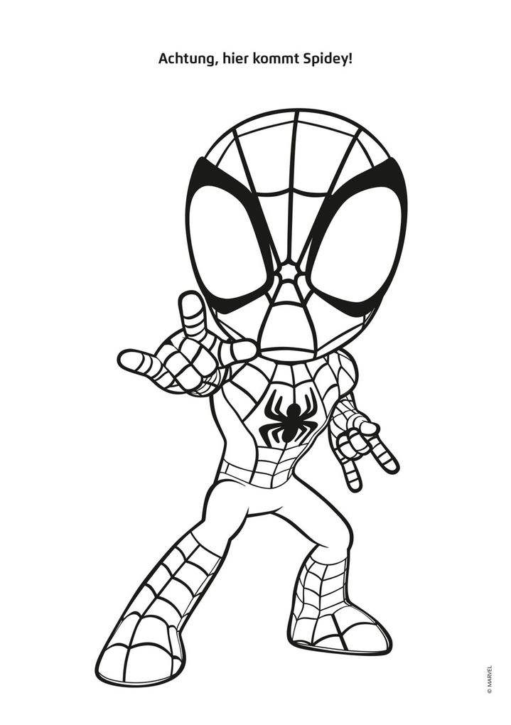 Weitere Ansicht: MARVEL Spidey und seine Super-Freunde: Superstarker Malspaß