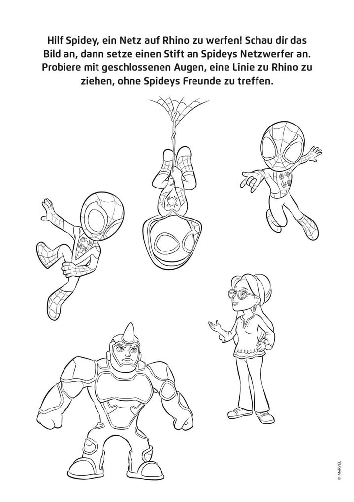 Weitere Ansicht: MARVEL Spidey und seine Super-Freunde: Superstarker Malspaß