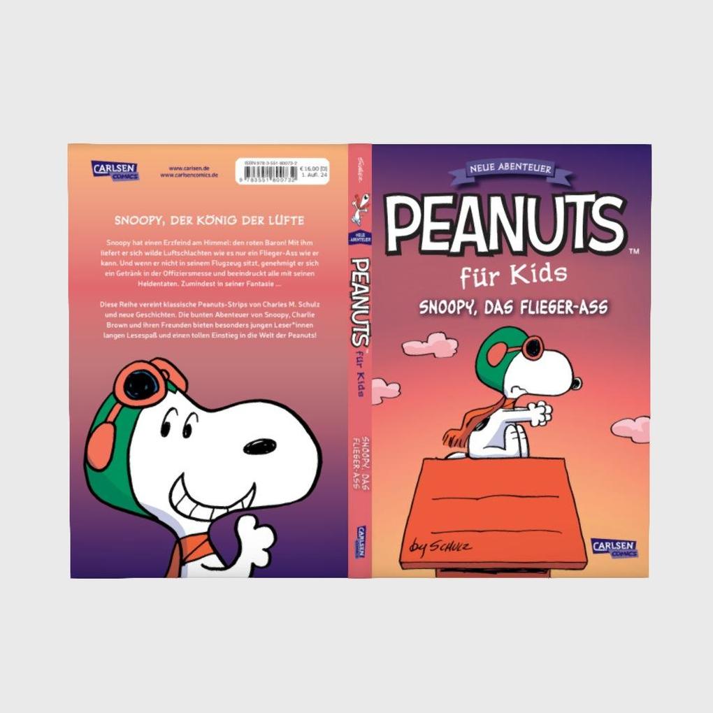 Weitere Ansicht: Peanuts für Kids - Neue Abenteuer 3: Snoopy, das Flieger-Ass | Charles M. Schulz