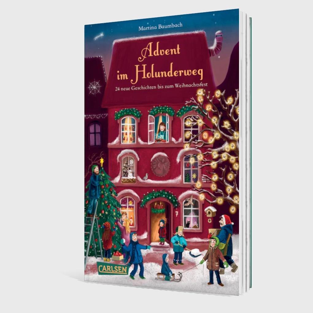 Weitere Ansicht: Advent im Holunderweg - 24 neue Geschichten bis zum Weihnachtsfest | Martina Baumbach