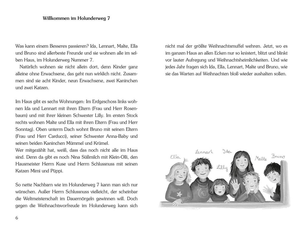 Weitere Ansicht: Advent im Holunderweg - 24 neue Geschichten bis zum Weihnachtsfest | Martina Baumbach