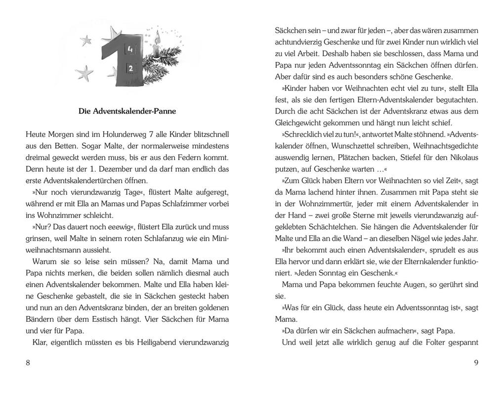 Weitere Ansicht: Advent im Holunderweg - 24 neue Geschichten bis zum Weihnachtsfest | Martina Baumbach