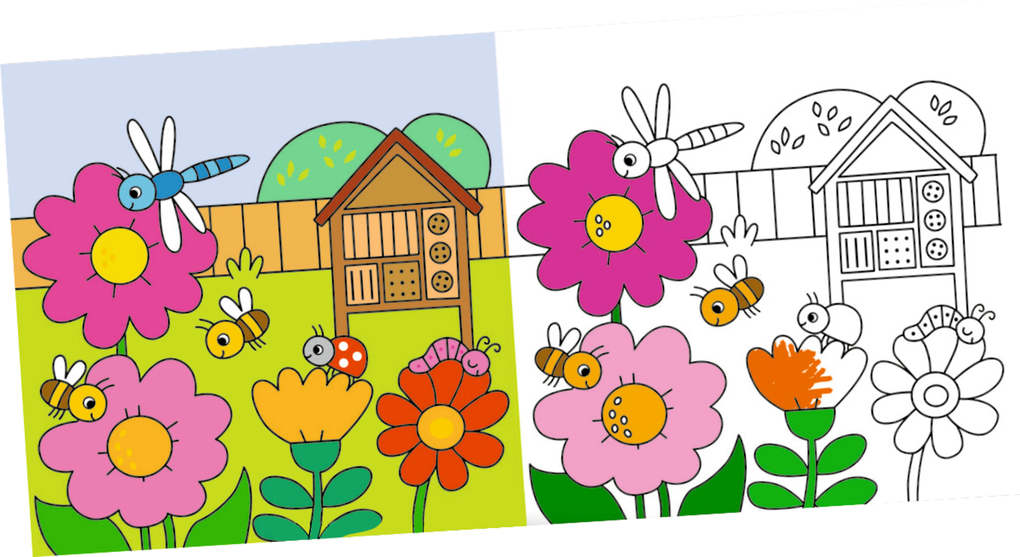 Weitere Ansicht: Mein kunterbuntes Tier-Malbuch