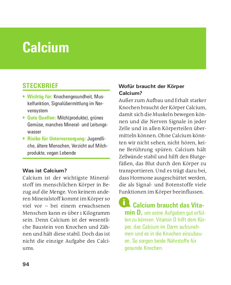 Weitere Ansicht: Vitamine, Mineralstoffe, Spurenelemente | Angela Bechthold, Bernhard Watzl