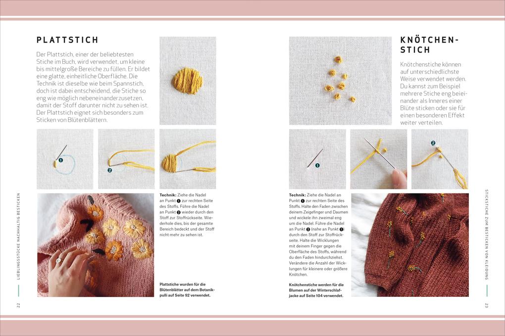 Weitere Ansicht: Lieblingsstücke nachhaltig besticken | Warunee Bolstad