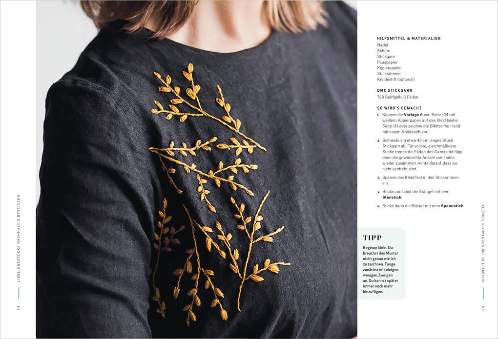 Weitere Ansicht: Lieblingsstücke nachhaltig besticken | Warunee Bolstad