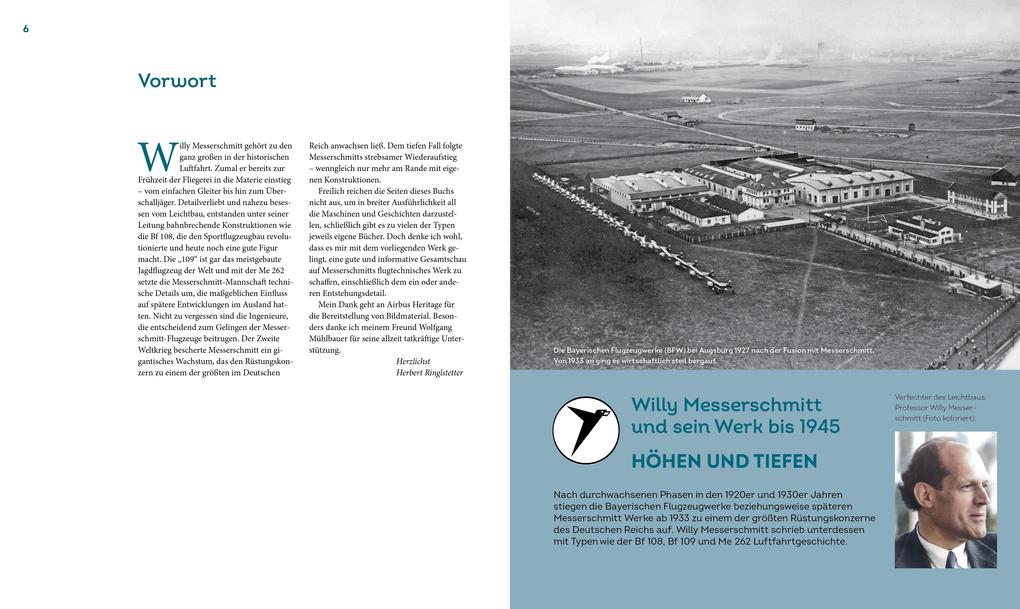 Weitere Ansicht: Das große Messerschmitt Flugzeugbuch | Herbert Ringlstetter