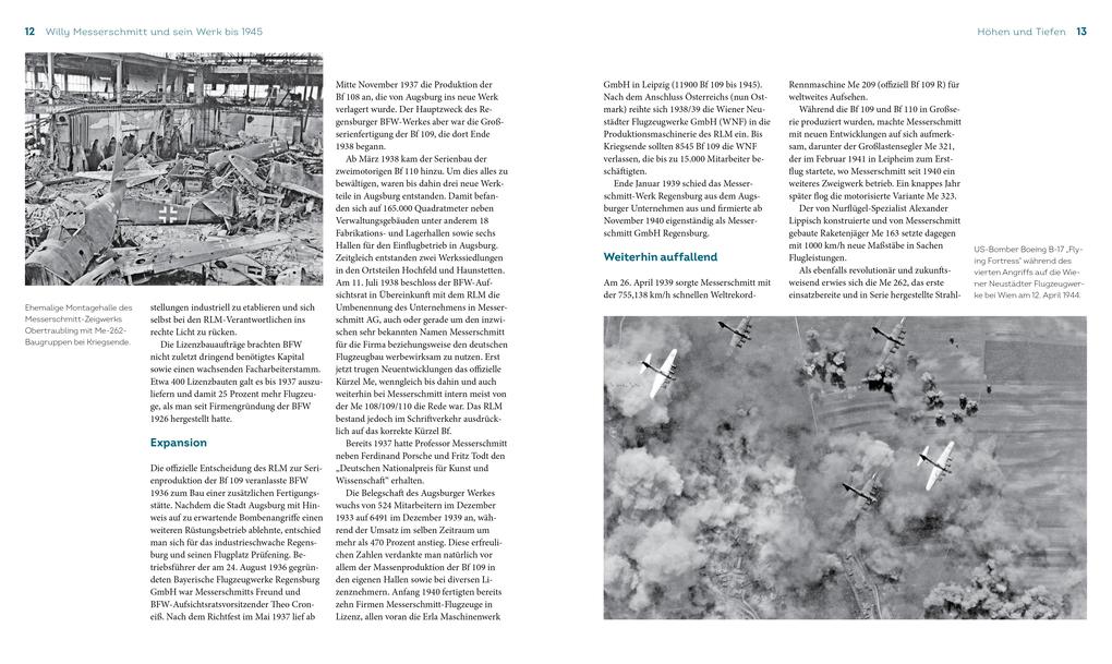 Weitere Ansicht: Das große Messerschmitt Flugzeugbuch | Herbert Ringlstetter