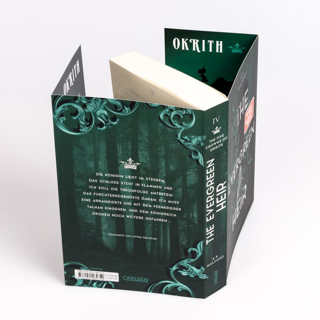 Weitere Ansicht: The Five Crowns of Okrith 4: The Evergreen Heir | A.K. Mulford