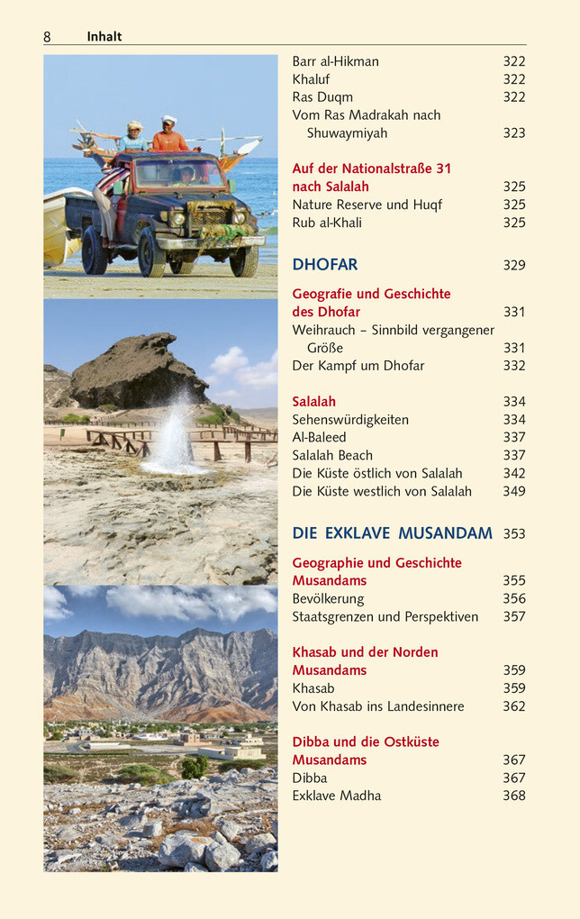 Weitere Ansicht: TRESCHER Reiseführer Oman | Julietta Baums, Lorenz Töpperwien
