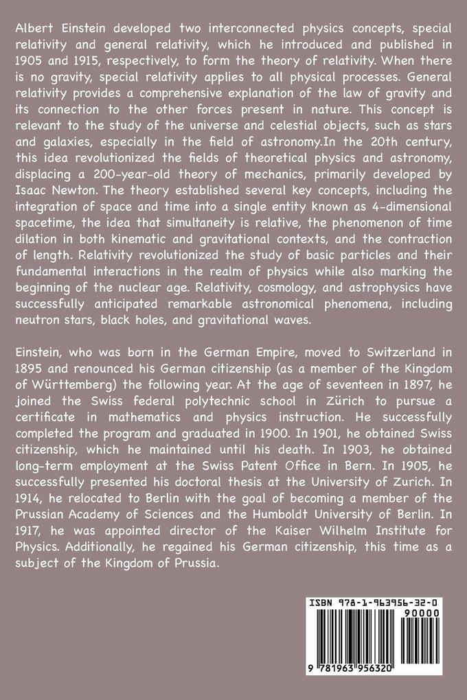 Weitere Ansicht: Relativity | Albert Einstein