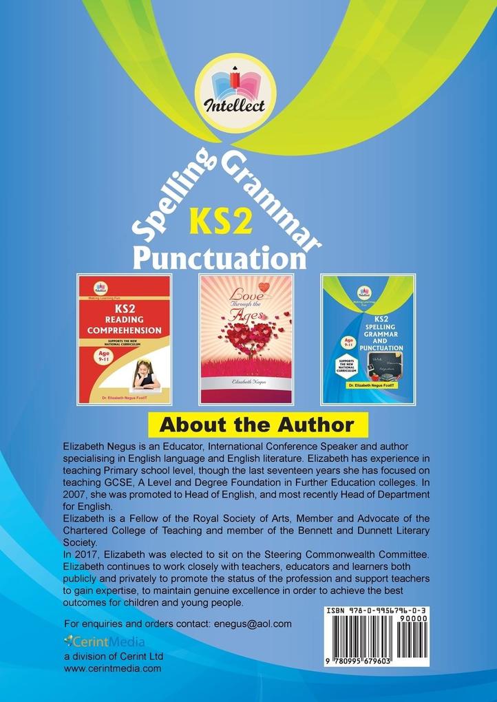 Weitere Ansicht: KS2 Spelling, Grammar and Punctuation | Elizabeth Negus