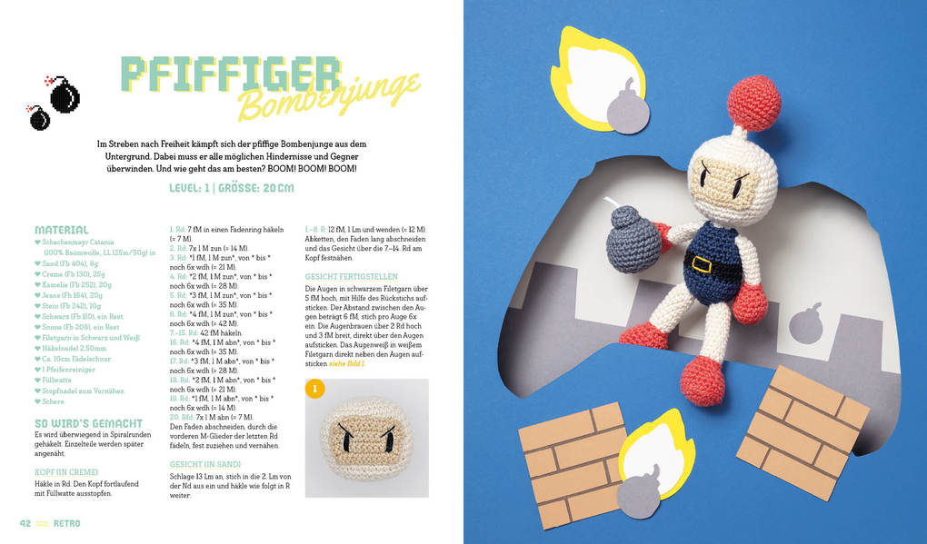 Weitere Ansicht: Gamingurumis häkeln | Linda Urbanneck