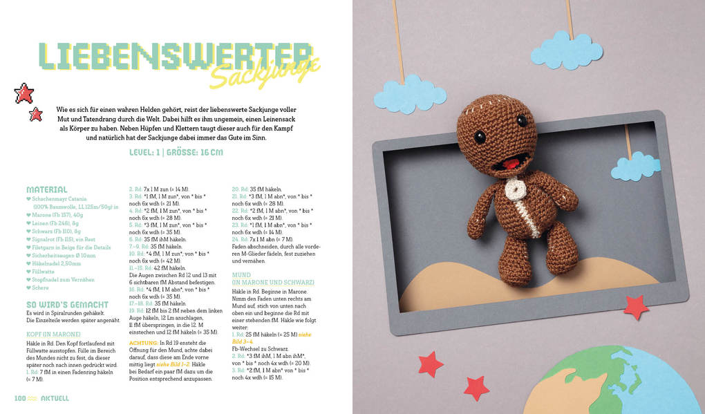 Weitere Ansicht: Gamingurumis häkeln | Linda Urbanneck