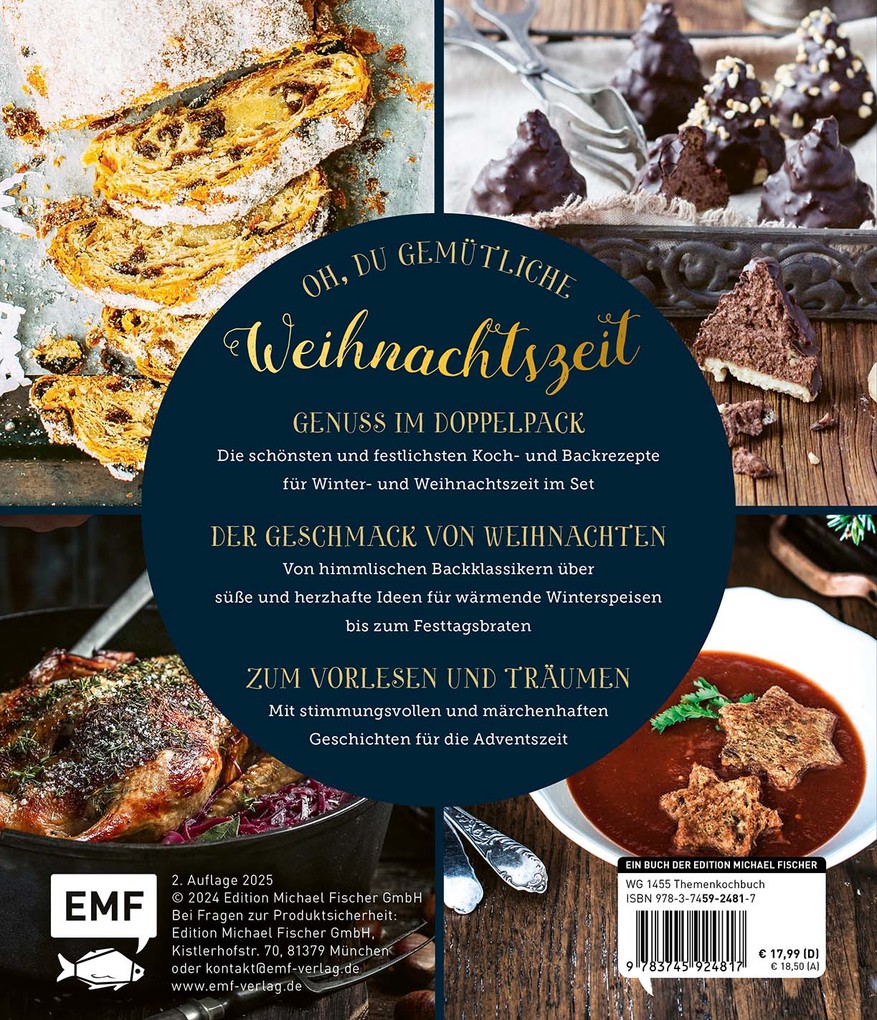 Weitere Ansicht: Das große Nussknacker Koch- und Backbuch - Doppeltes Weihnachtsglück im Set