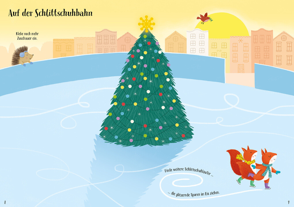 Weitere Ansicht: Meine glitzernde Stickerwelt: Winterzauber