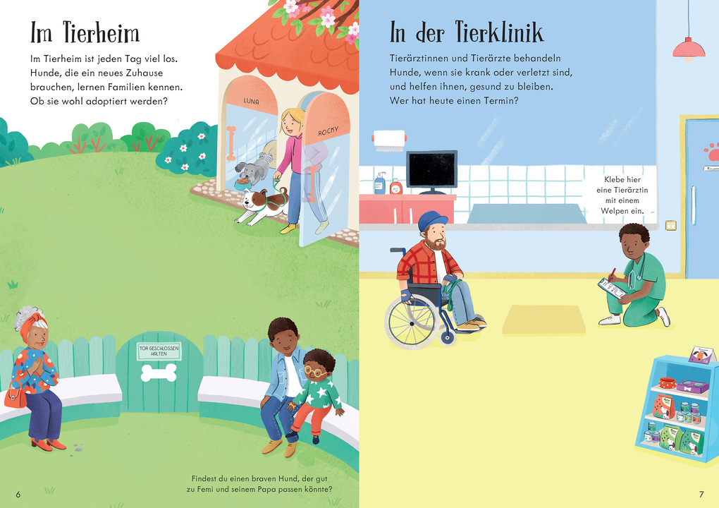 Weitere Ansicht: Mein Immer-wieder-Stickerbuch: Meine liebsten Hunde