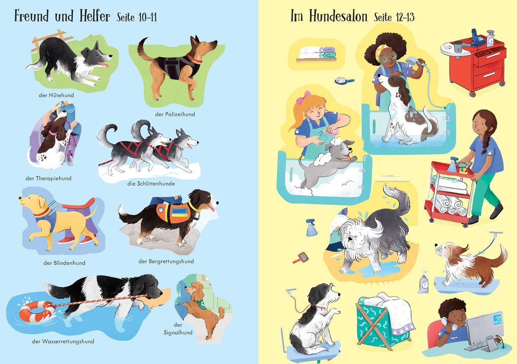 Weitere Ansicht: Mein Immer-wieder-Stickerbuch: Meine liebsten Hunde